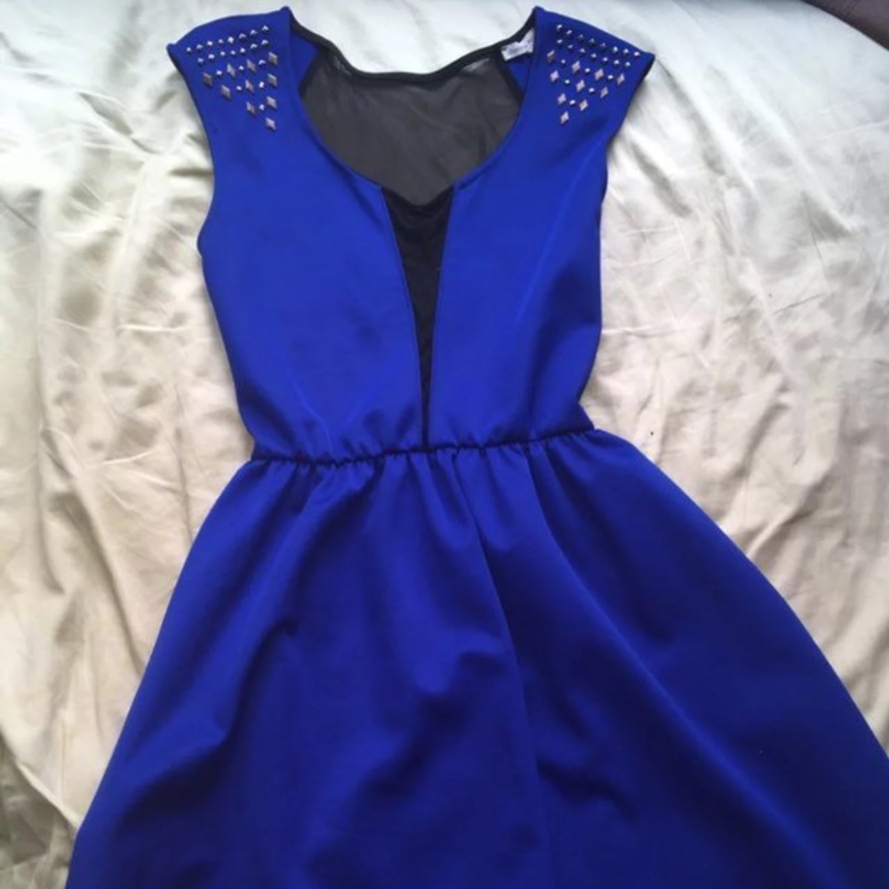Royal Blue Dress
